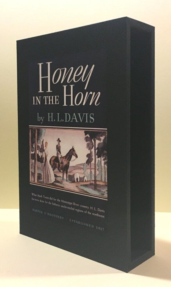CUSTOM SLIPCASE for H. L. Davis - Honey In The Horn - 1st Printing / 1st Printing *First Jacket*