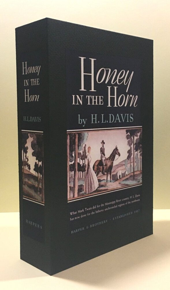 CUSTOM SLIPCASE for H. L. Davis - Honey In The Horn - 1st Printing / 1st Printing *First Jacket*