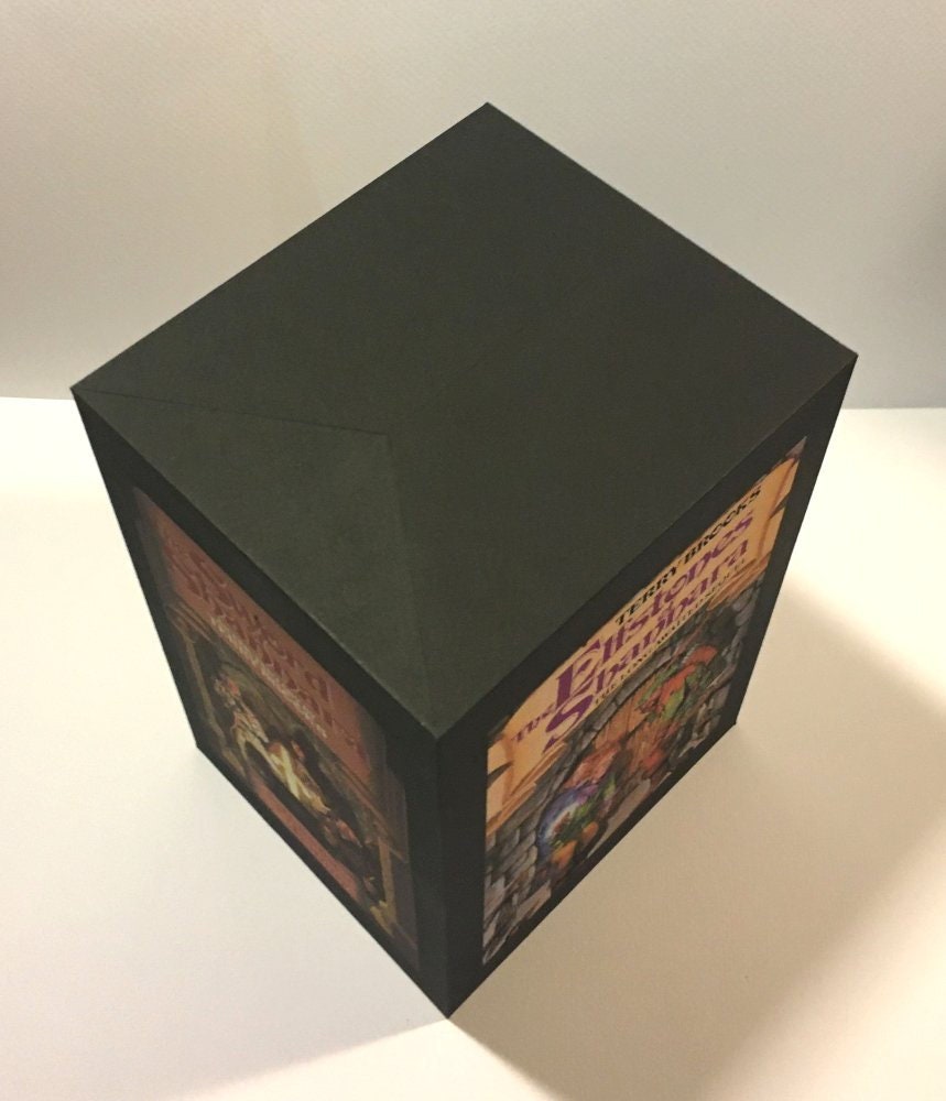 CUSTOM SLIPCASE for Terry Brooks - The Shannara Trilogy - For Swords, Elfstones & Wishsong 1st /1st