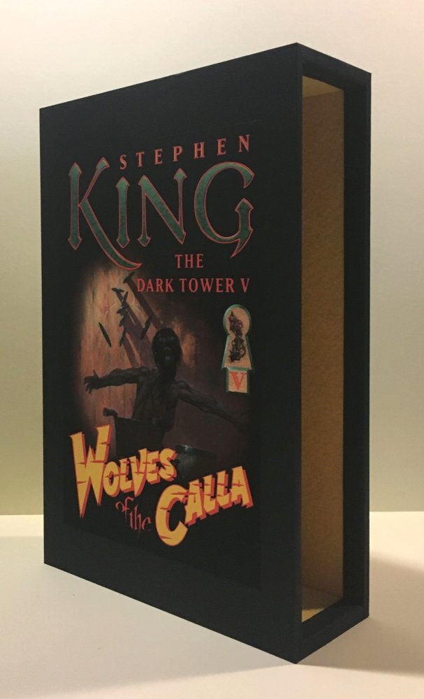 CUSTOM SLIPCASE for Stephen King - Dark Tower V Wolves of the Calla - 1st Edition / 1st Printing