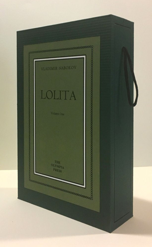 CUSTOM SLIPCASE for Vladimir Nabokov - Lolita - Olympia Press 2 Vol First Edition