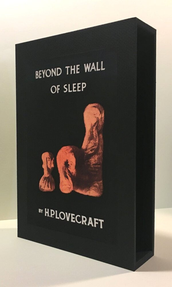 CUSTOM SLIPCASE for H. P. Lovecraft - Beyond The Wall Of Sleep - 1st Edition / 1st Printing
