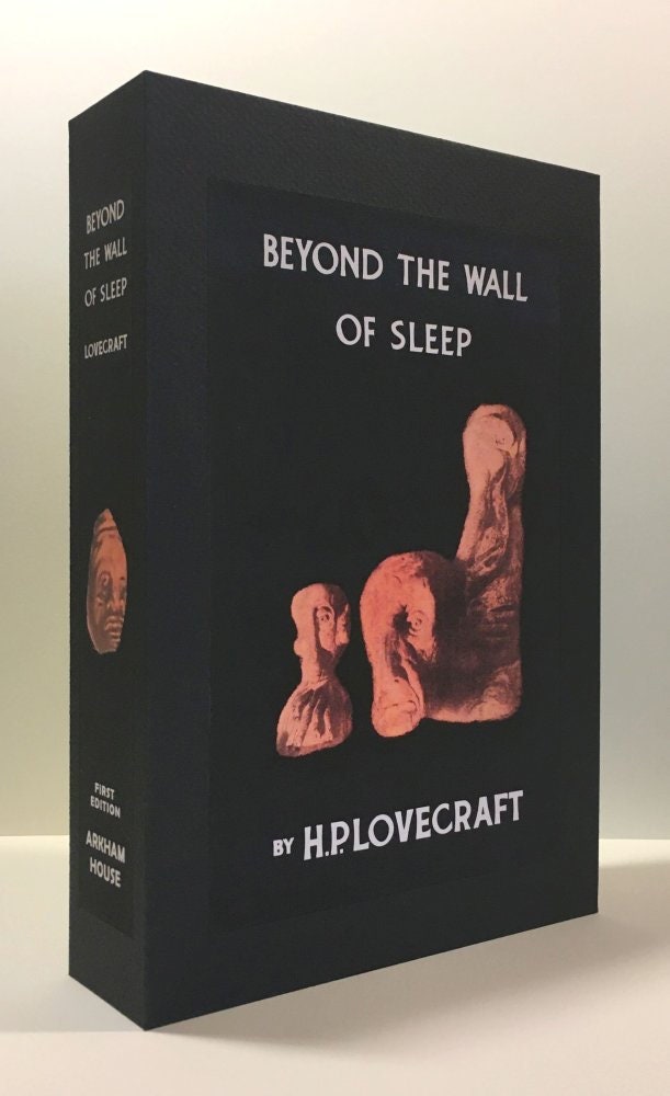 CUSTOM SLIPCASE for H. P. Lovecraft - Beyond The Wall Of Sleep - 1st Edition / 1st Printing