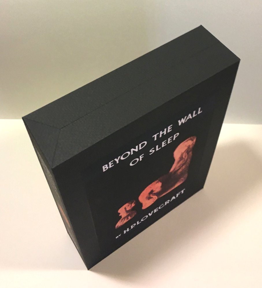 CUSTOM SLIPCASE for H. P. Lovecraft - Beyond The Wall Of Sleep - 1st Edition / 1st Printing