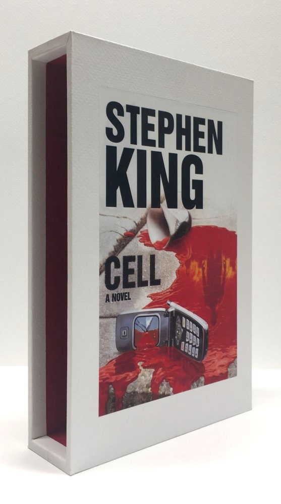 CUSTOM SLIPCASE for Stephen King - CELL - 1st Edition / 1st Printing