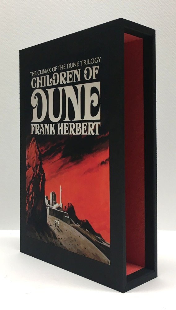 CUSTOM SLIPCASE for Frank Herbert - Children Of Dune - 1st Printing / 1st Printing