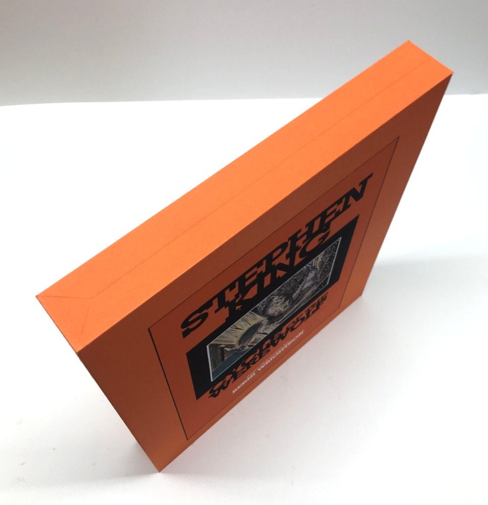 CUSTOM SLIPCASE for Stephen King - Cycle Of The Werewolf - 1st Edition / 1st Printing (Orange)