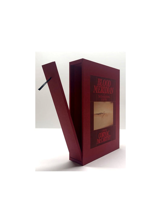 CUSTOM SLIPCASE for Cormac McCarthy - BLOOD MERIDIAN - 1st Edition / 1st Printing (Rear Panel)