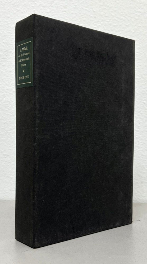 Henry Thoreau - A Week on the Concord & Merrimack Rivers - Signed & Numbered - Limited Edition Club 1975