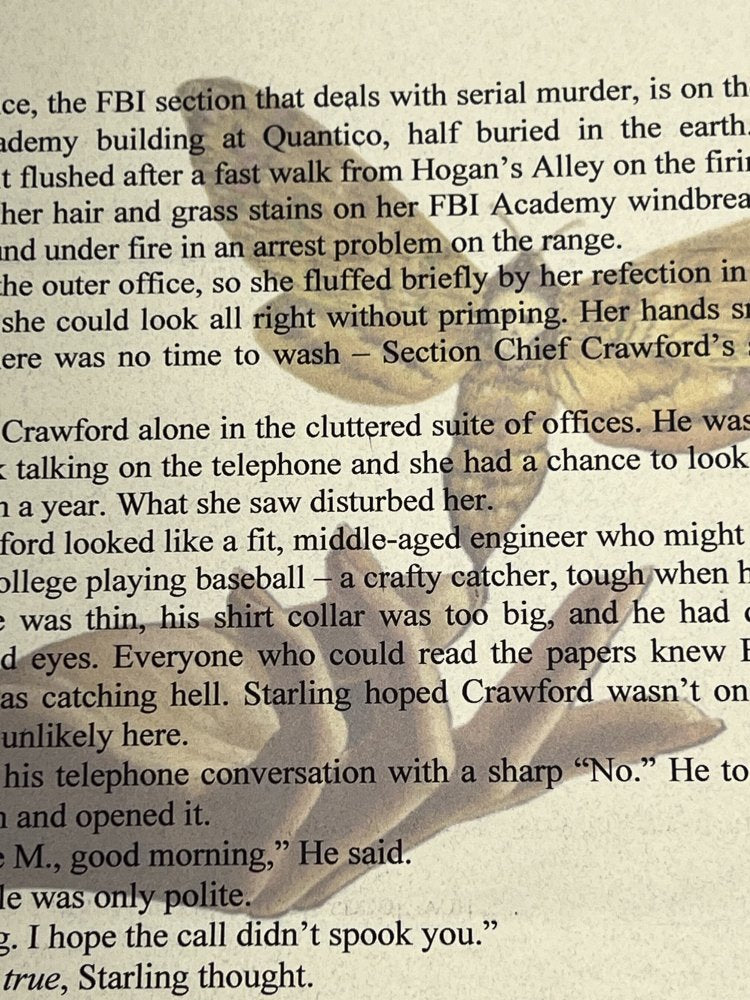 Autographed Typescript - Thomas Harris - THE SILENCE OF THE LAMBS