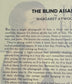Autographed Typescript - Margaret Atwood - THE BLIND ASSASSIN - Booker Prize Winner -