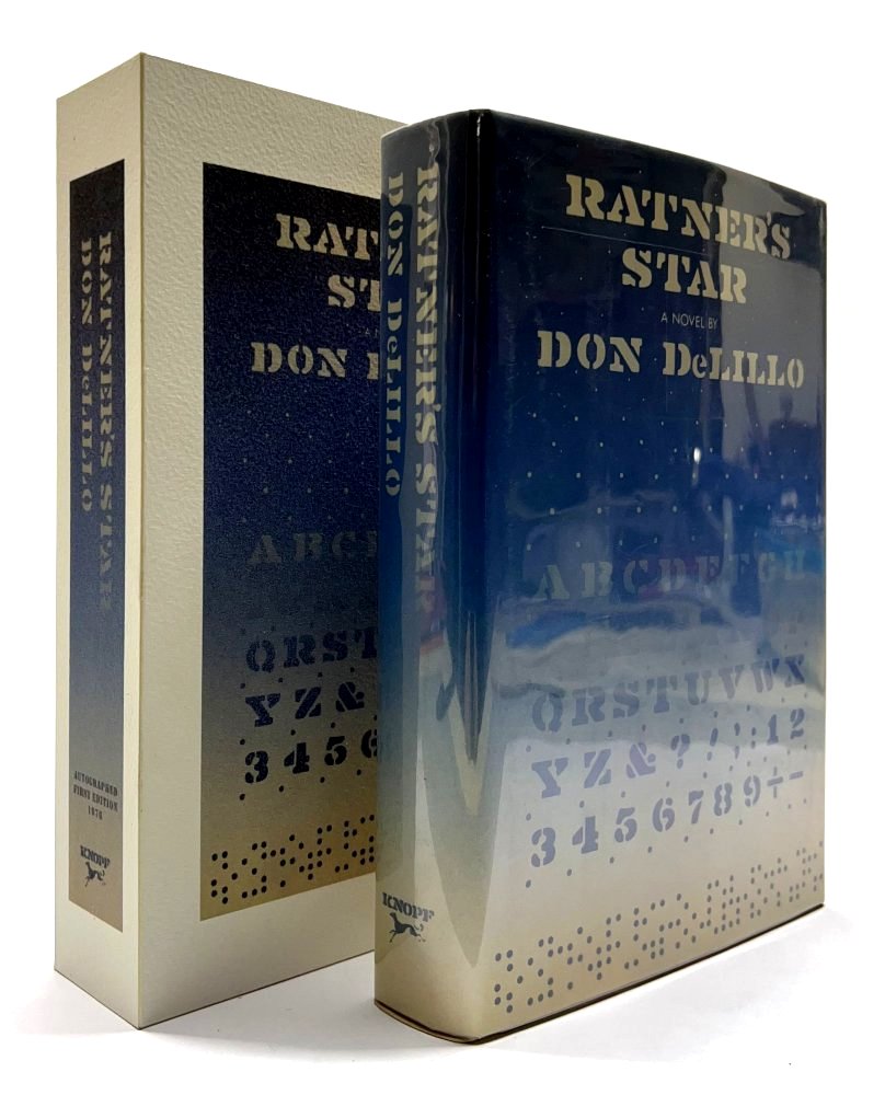 Signed - Don DeLillo - Ratner's Star - Slipcased First Edition