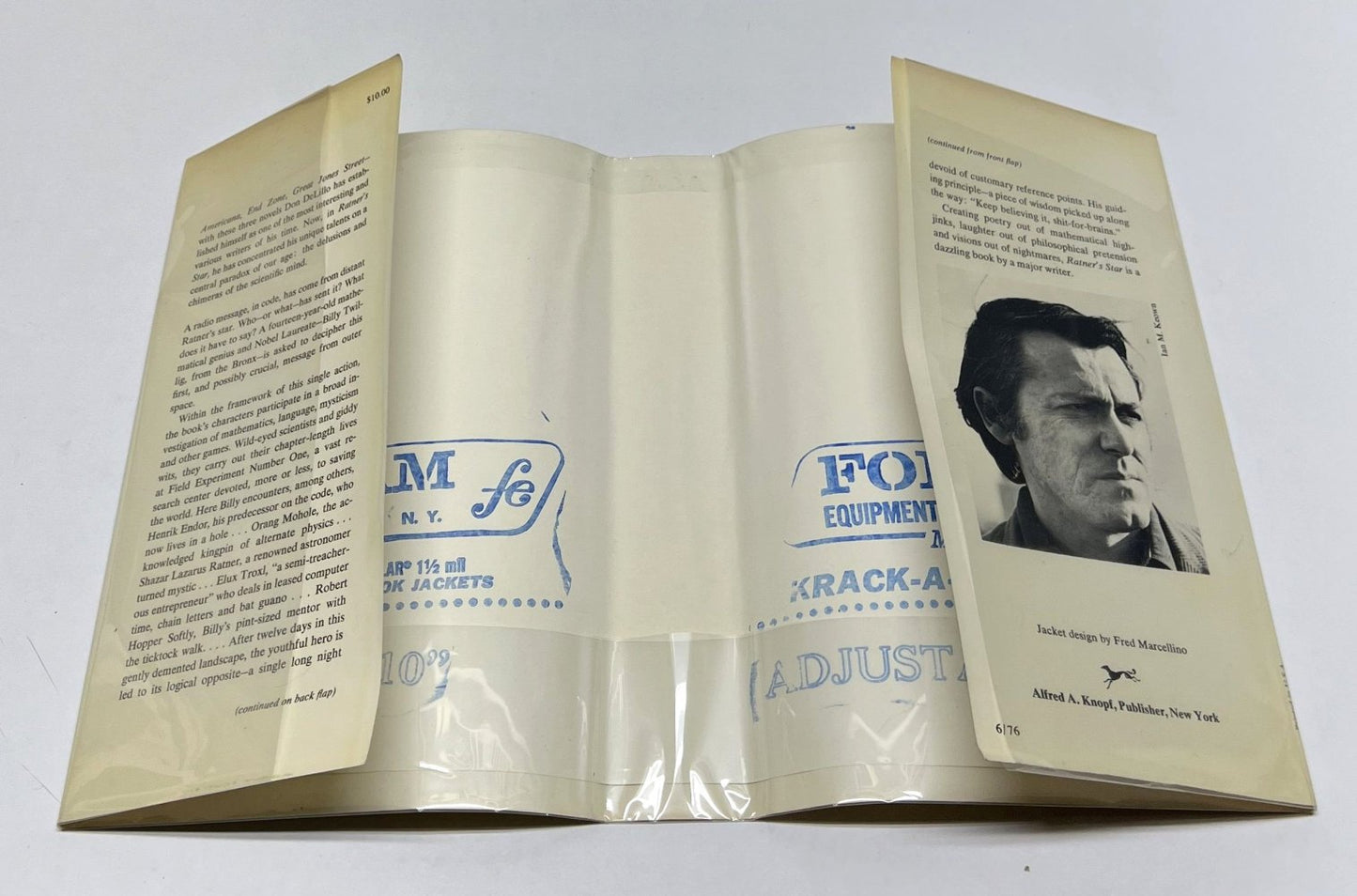 Signed - Don DeLillo - Ratner's Star - Slipcased First Edition