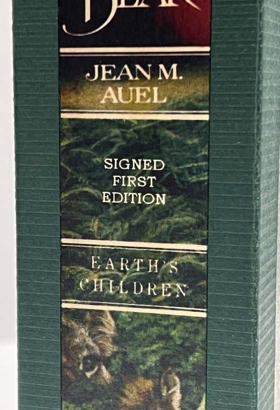 CUSTOM  SLIPCASE SET for Jean M. Auel - Earth's Children Complete Set - The Clan of the Cave Bear; The Valley of Horses; The Mammoth Hunters; The Plains of Passage; The Shelters of Stone; The Land Of Panted Caves