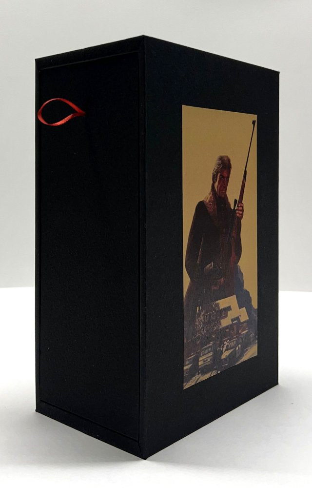 ORIG ART CUSTOM SLIPCASE for Bachman / King - The Bachman Books - Fits Signet 4 Book P/B Set with Rear Panel