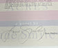 Autographed Typescript - Jane Smiley - A THOUSAND ACRES  - Pulitzer Prize winner -
