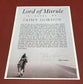 Autographed Typescript - Jaimy Gordon - LORD OF MISRULE - National Book Award winner