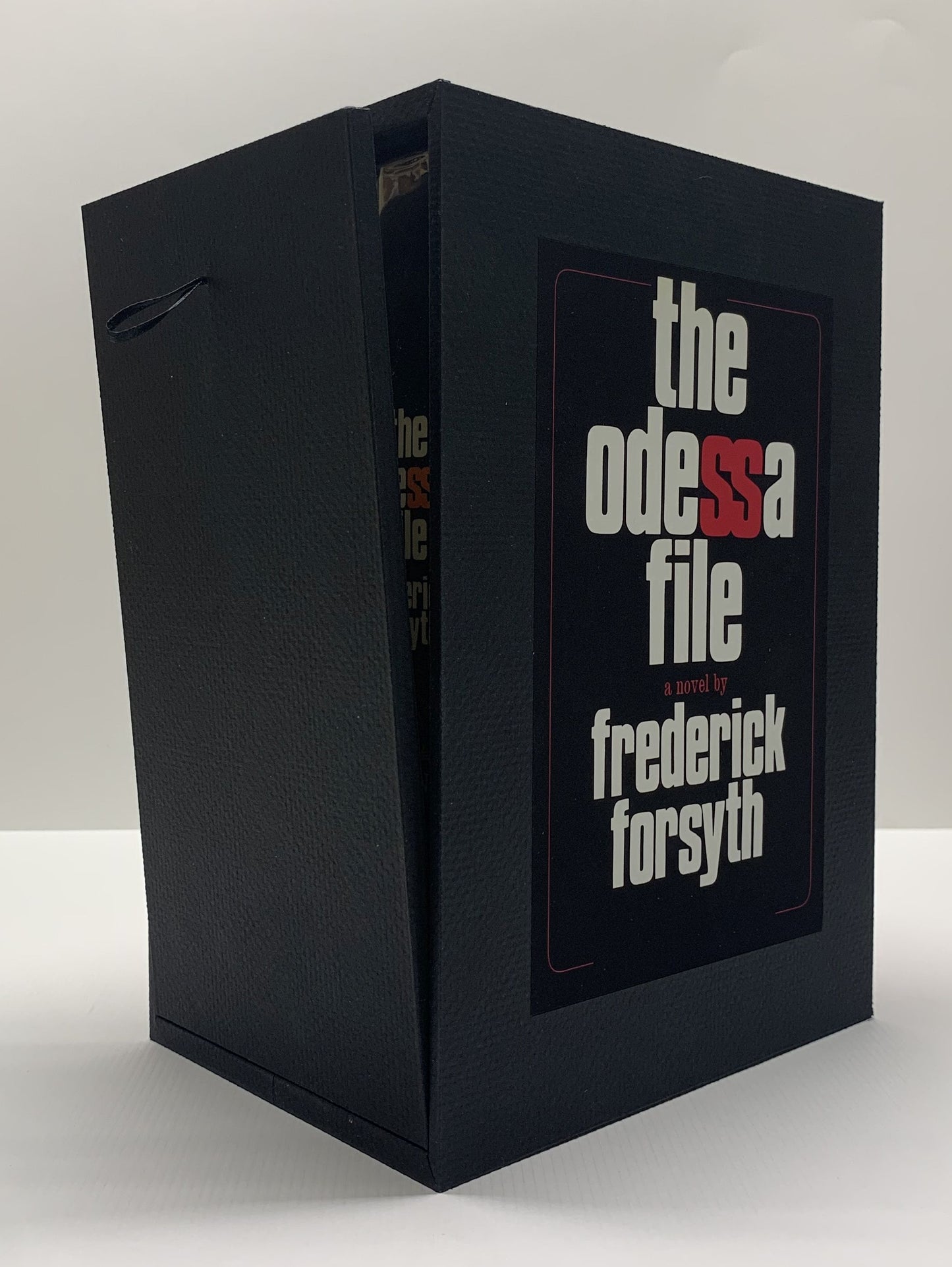 Frederick Forsyth The Day of the Jackal, The Odessa File & The Dogs Of War - Signed 1st Edition Set - Custom Slipcase