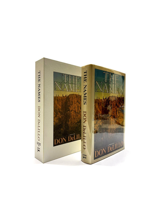 Signed - Don DeLillo - The Names - Slipcased First Edition
