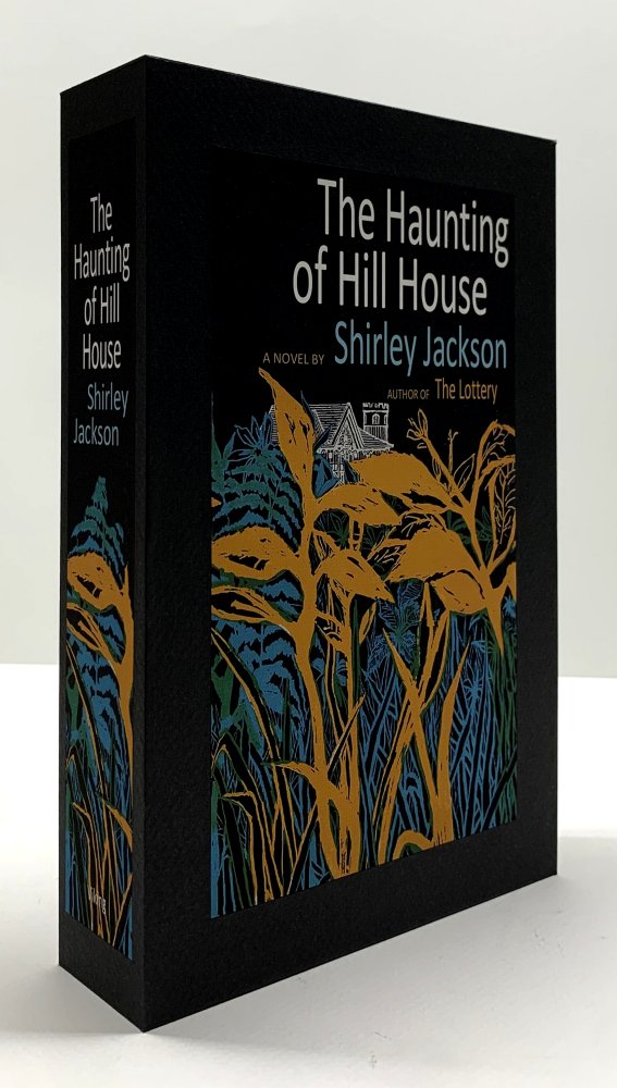 CUSTOM SLIPCASE for Shirley Jackson - THE HAUNTING OF HILL HOUSE - 1st / 1st (Rear Panel)