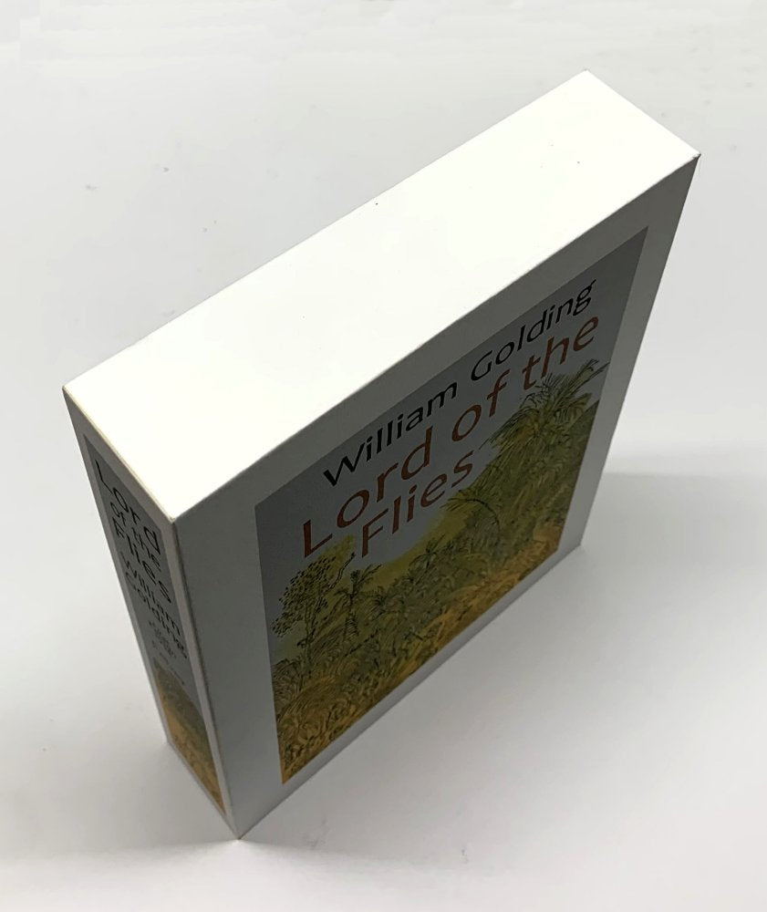 CUSTOM SLIPCASE for William Golding - LORD OF THE FLIES - 1st Edition / 1st Printing Rear Panel