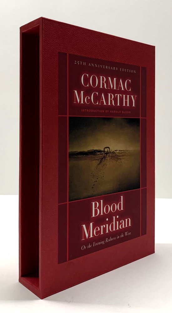 CUSTOM SLIPCASE for Cormac McCarthy - BLOOD MERIDIAN - 25th Anniversary Edition