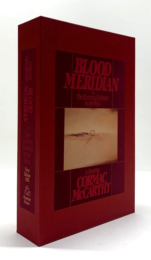 CUSTOM SLIPCASE for Cormac McCarthy - BLOOD MERIDIAN - 1st Edition / 1st Printing