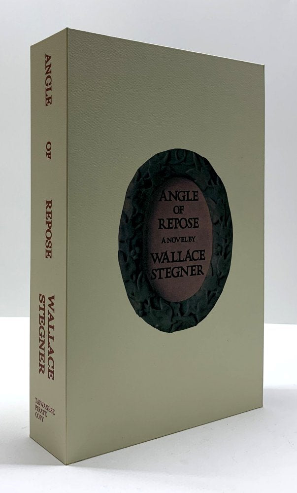 CUSTOM SLIPCASE for Wallace Stegner - Angle Of Repose - Taiwanese Pirate Copy