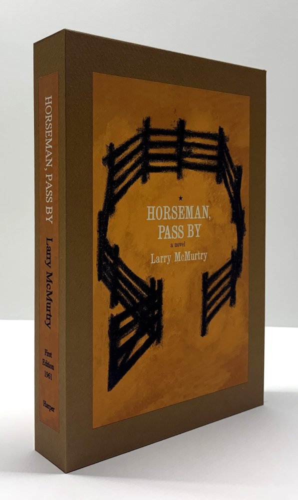 CUSTOM SLIPCASE for Larry McMurtry - HORSMAN, PASS BY - 1st Edition / 1st Printing