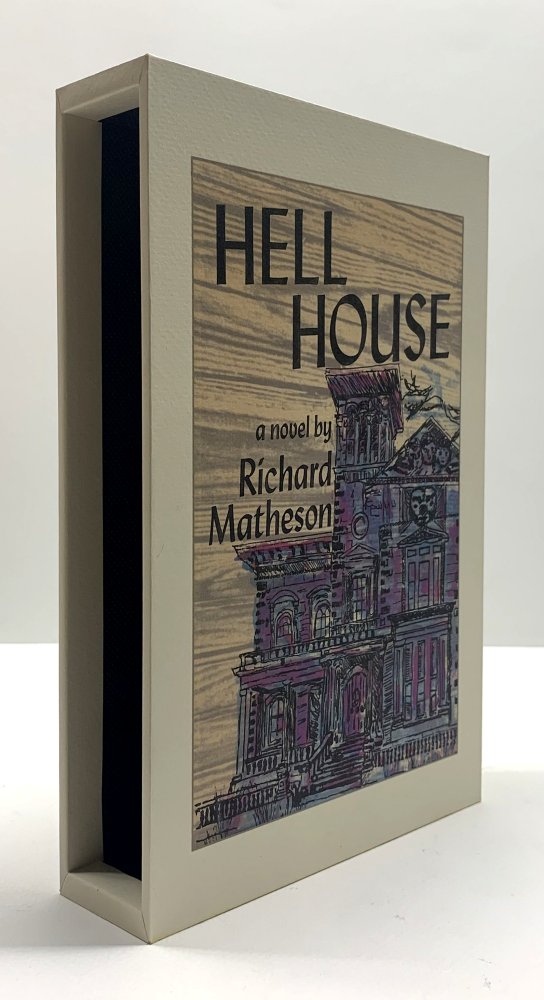 CUSTOM SLIPCASE for - Richard Matheson - HELL HOUSE - 1st Edition / 1st Printing