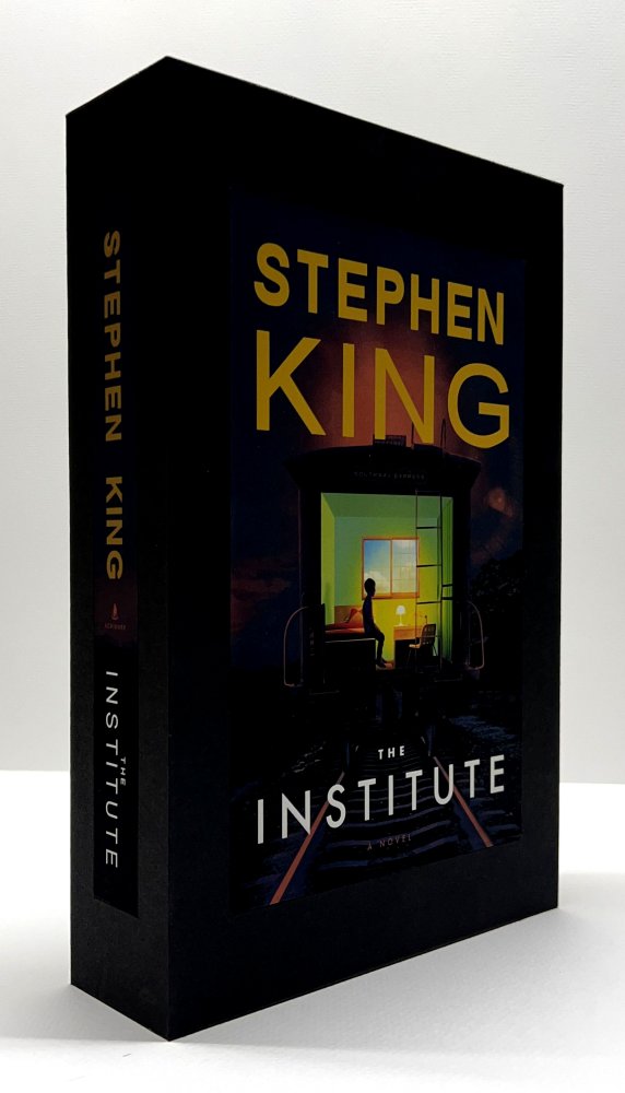 CUSTOM SLIPCASE for - Stephen King - THE INSTITUTE - 1st Edition / 1st Printing