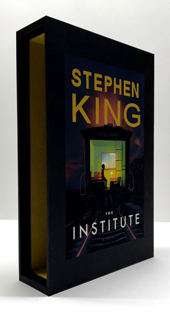 CUSTOM SLIPCASE for - Stephen King - THE INSTITUTE - 1st Edition / 1st Printing