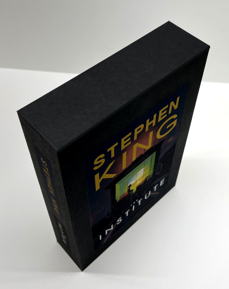 CUSTOM SLIPCASE for - Stephen King - THE INSTITUTE - 1st Edition / 1st Printing