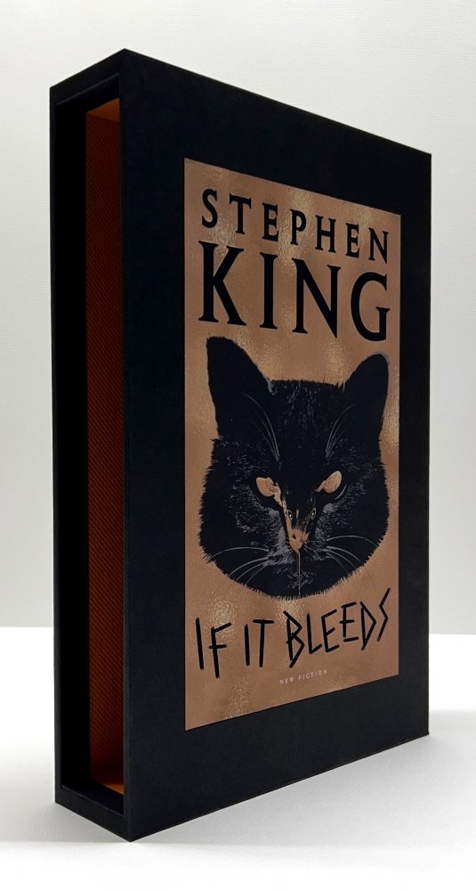 CUSTOM SLIPCASE for - Stephen King - IF IT BLEEDS - 1st Edition / 1st Printing