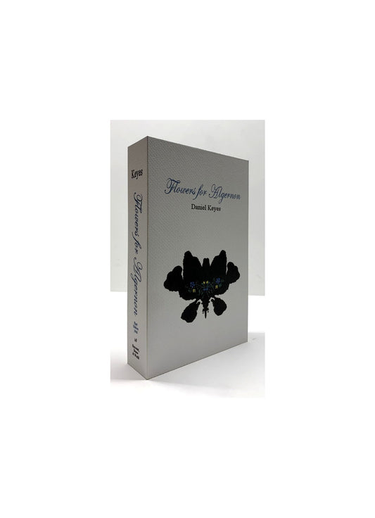 CUSTOM SLIPCASE for Daniel Keyes - FLOWERS FOR ALGERNON - 1st Edition / 1st Printing