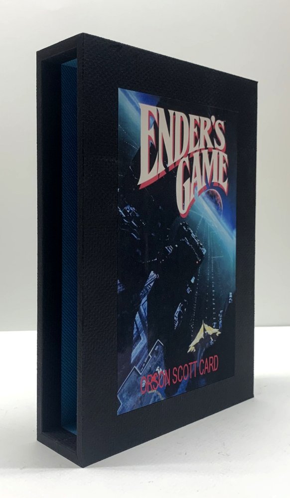 CUSTOM SLIPCASE for Orson Scott Card - Ender's Game - 1st / 1st Rear Panel