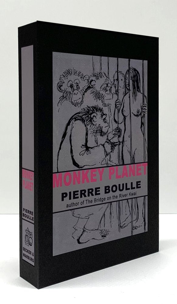 CUSTOM SLIPCASE for - Pierre Boulle - MONKEY PLANET - 1st Edition / 1st Printing