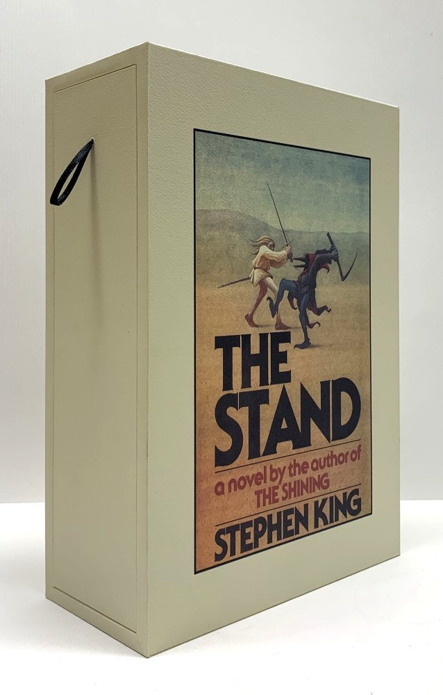 CUSTOM SLIPCASE for Stephen King - The Stand - 1st Edition / 1st Printing REAR PANEL