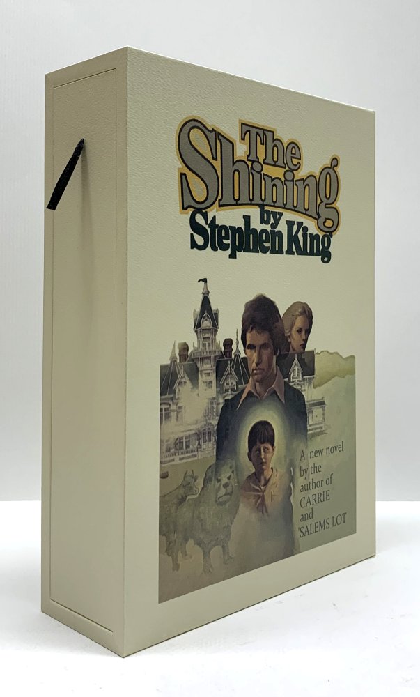 CUSTOM SLIPCASE for Stephen King - The Shining - 1st Edition / 1st Printing REAR PANEL