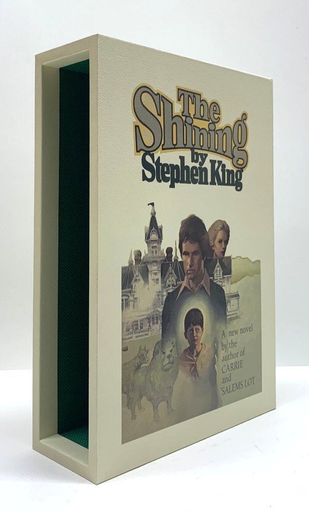 CUSTOM SLIPCASE for Stephen King - The Shining - 1st Edition / 1st Printing REAR PANEL