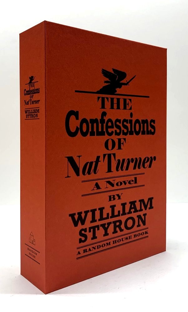 CUSTOM SLIPCASE for - William Styron - THE CONFESSIONS OF NAT TURNER - 1st Edition / 1st Printing (Red)