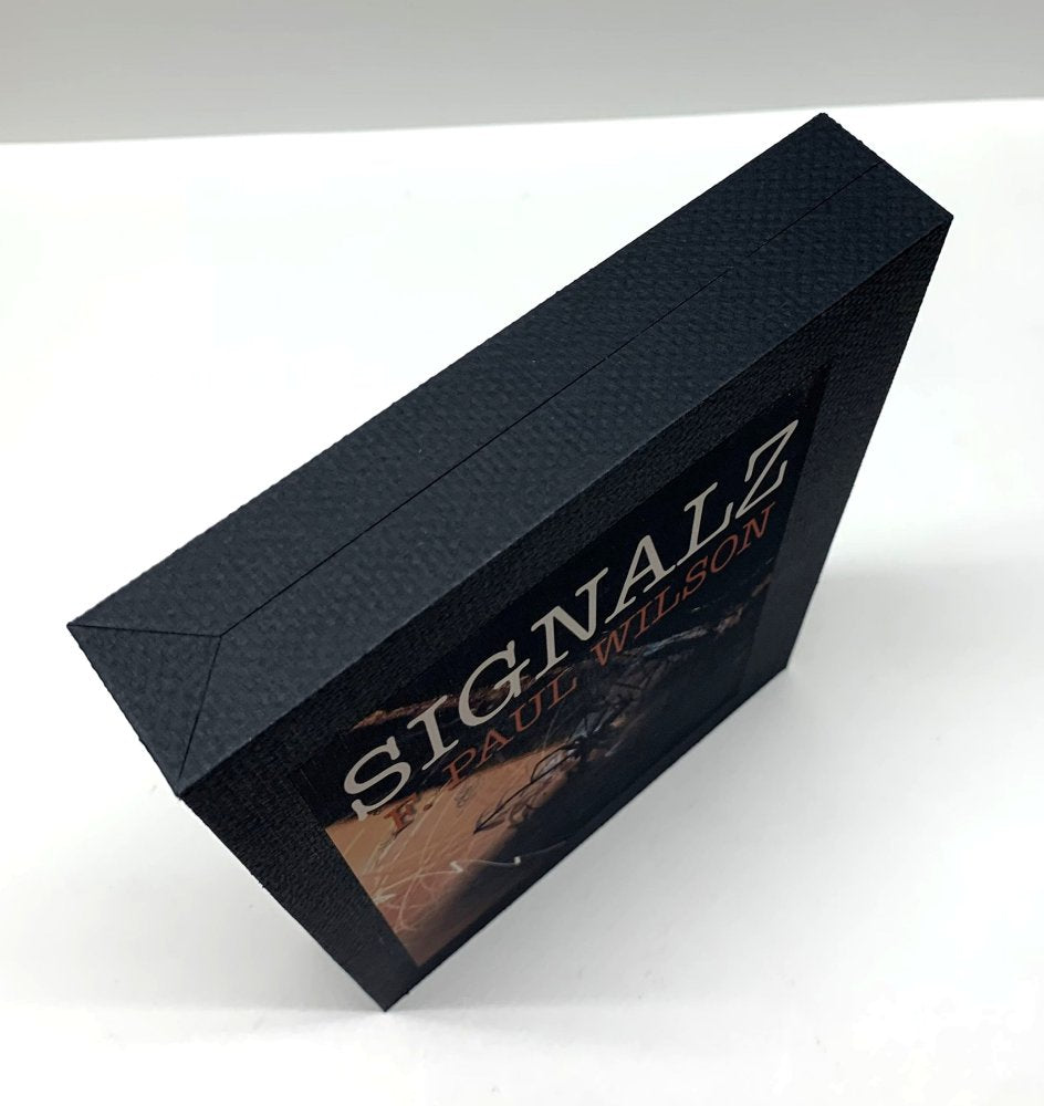 CUSTOM SLIPCASE for F. Paul Wilson - Signalz - 1st Edition / 1st Printing