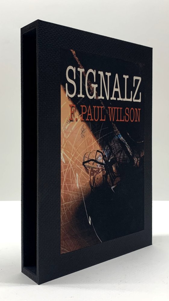 CUSTOM SLIPCASE for F. Paul Wilson - Signalz - 1st Edition / 1st Printing