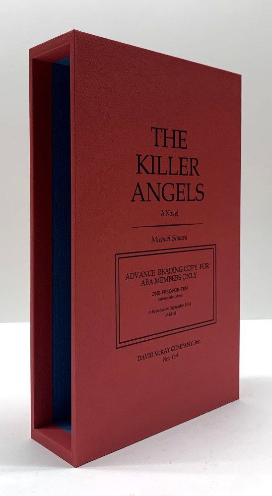 CUSTOM SLIPCASE for Michael Shaara - The Killer Angels - Advance Review Copy