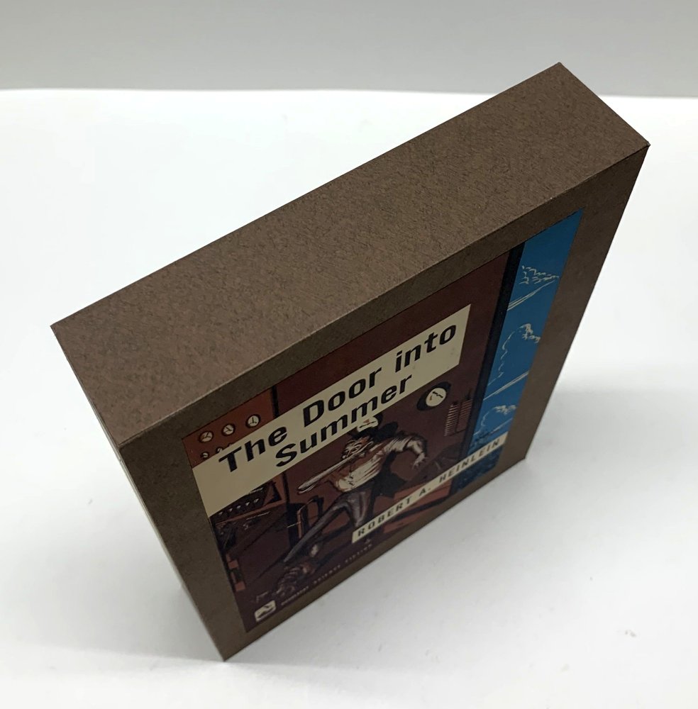 CUSTOM SLIPCASE for - Robert A. Heinlein - THE DOOR INTO SUMMER - 1st Edition BCE Only