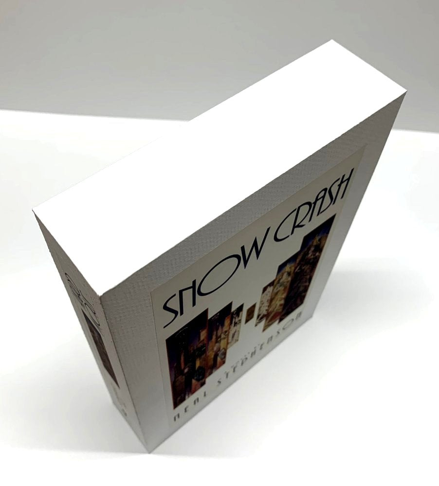 CUSTOM SLIPCASE for - Neil Stephenson - SNOW CRASH - 1st Edition / 1st Printing