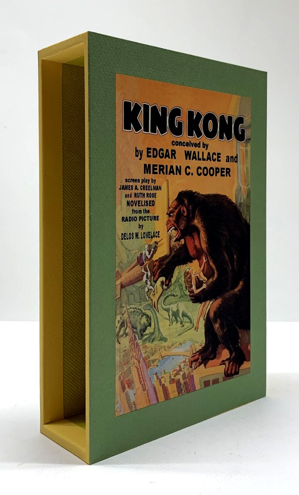 CUSTOM SLIPCASE for - Wallace & Cooper - KING KONG - 1st / 1st (Green Two Tone)