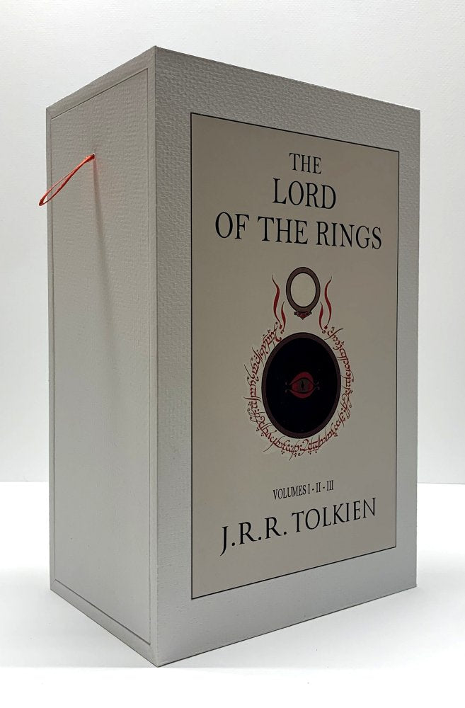 CUSTOM SLIPCASE for J. R. R. Tolkien - Fellowship Of The Rings / Two Towers / Return Of The King  - Rear Panel 1st UK Editions Only