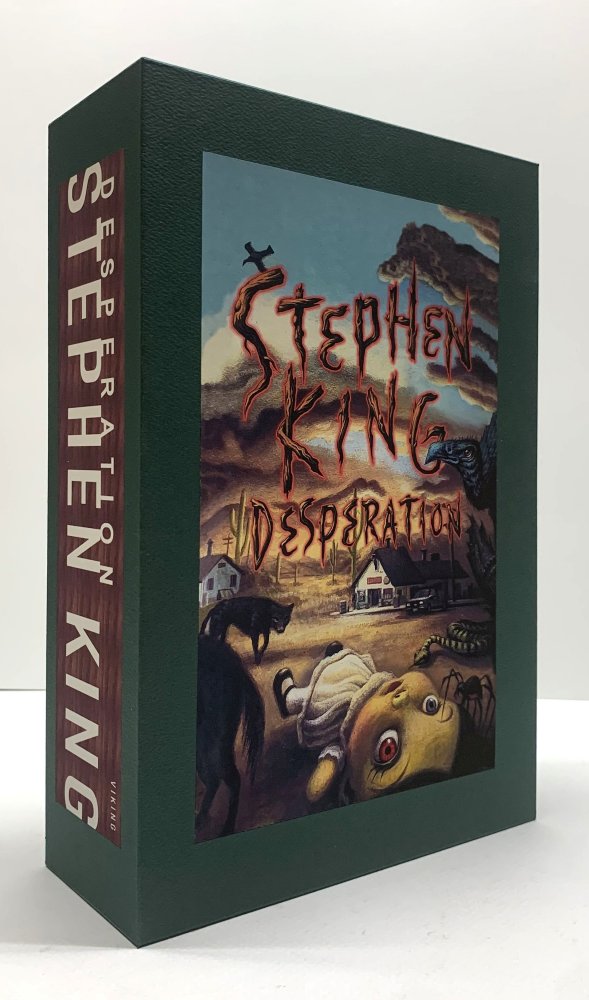 CUSTOM SLIPCASE for - Stephen King - DESPERATION - 1st Edition / 1st Printing