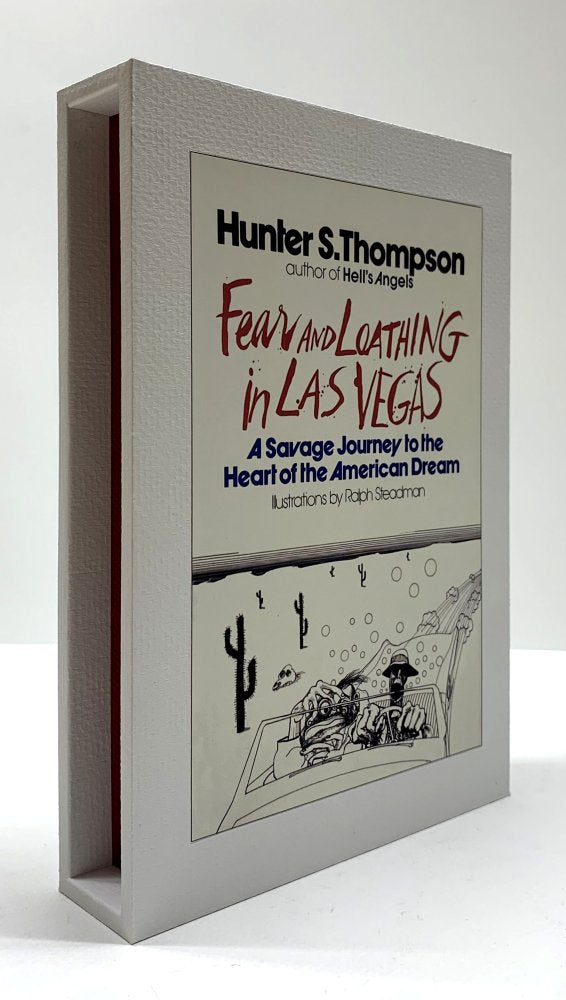 CUSTOM SLIPCASE for Hunter S. Thompson - Fear and Loathing in Las Vegas - Rear Panel 1st / 1st